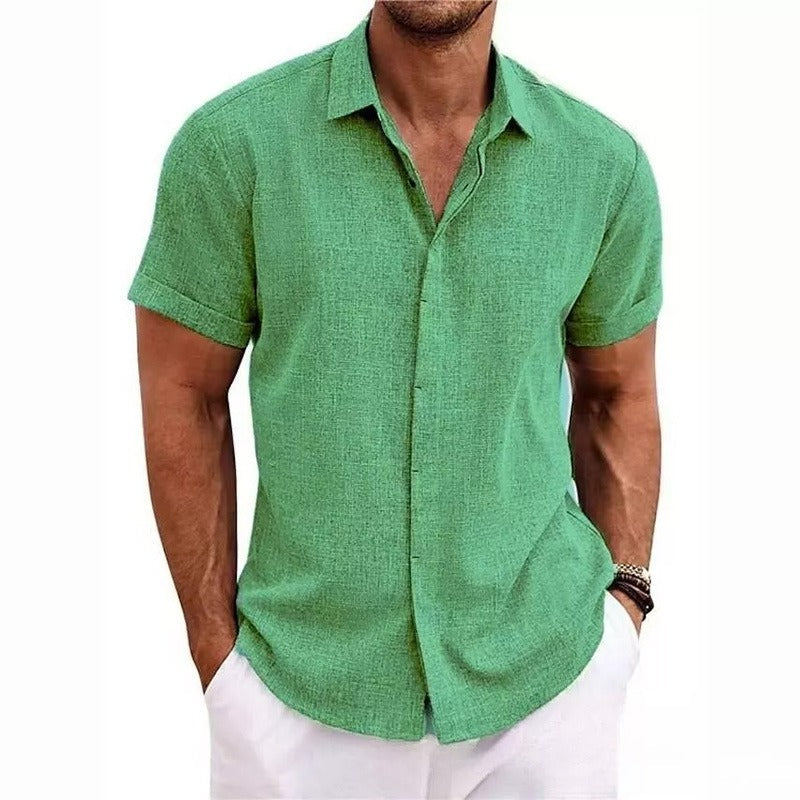 Casual Cotton Linen Shirt