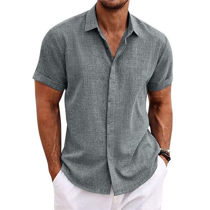 Casual Cotton Linen Shirt