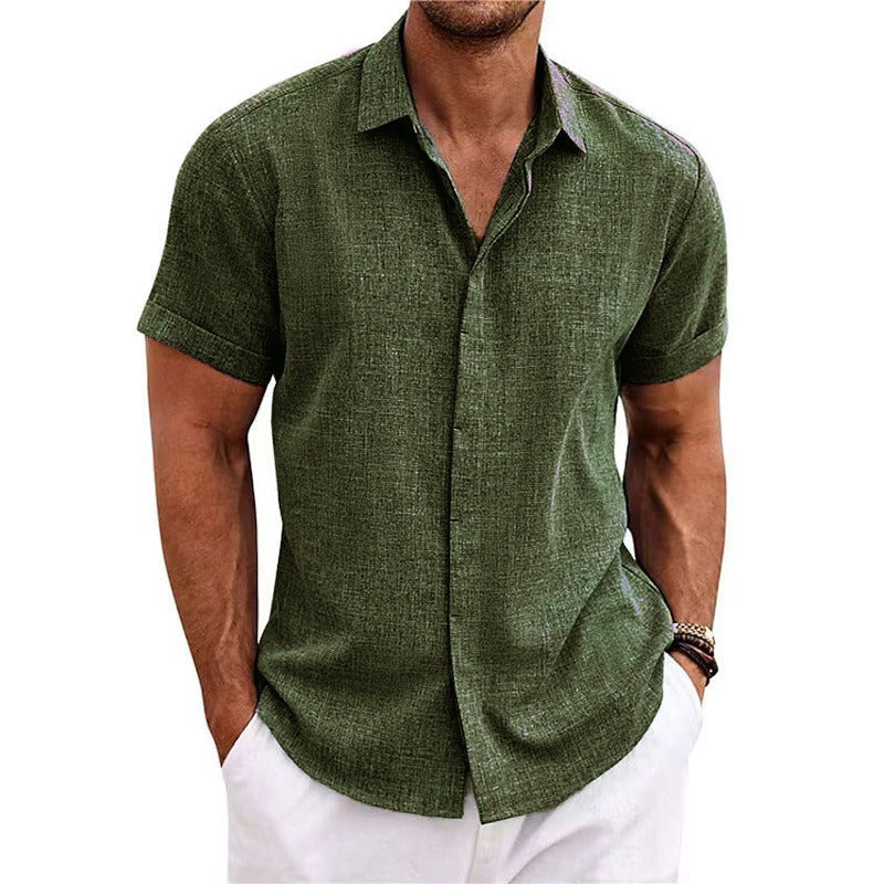 Casual Cotton Linen Shirt
